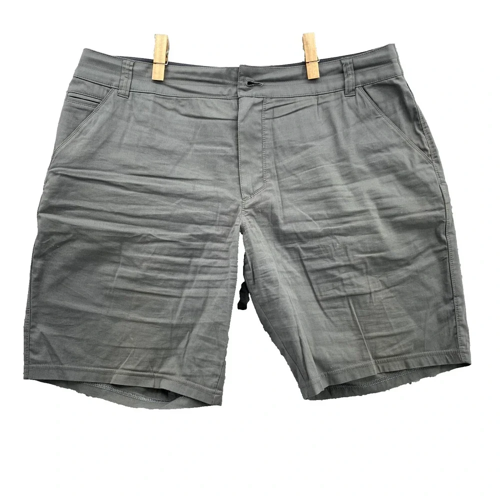 Kuhl Hiking Shorts Men's 38X9.5‎ Green Khaki Outdoors Gorpcore Camping Travel